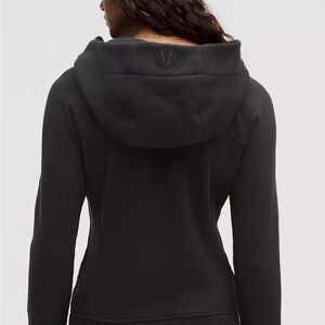 lululemon athletica Women's Charcoal Full Zip Scuba Hoodie